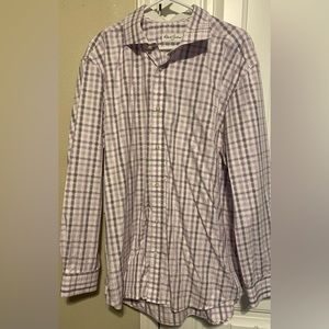 Robert Graham Button Up  Long Sleeve Men’s Size 46/18 -XL EUC